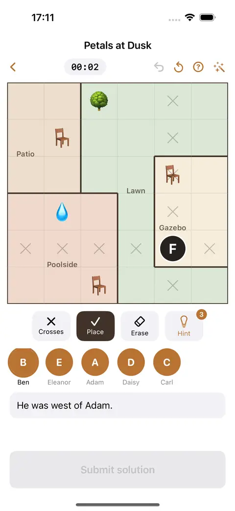 Tabellone vuoto di Detective Sudoku